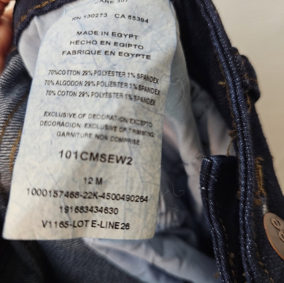 Dark Wash 12 Lee Jeans - Picture 8 of 12